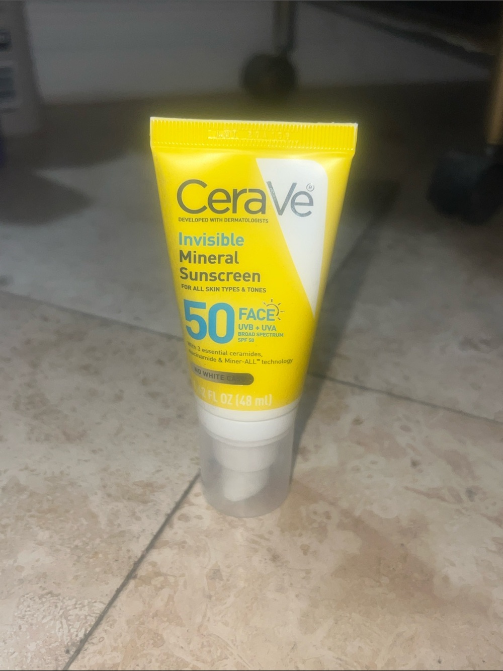 rave Yellow Facial Mineral Sunscreen SPF 50 Broad Spectrum